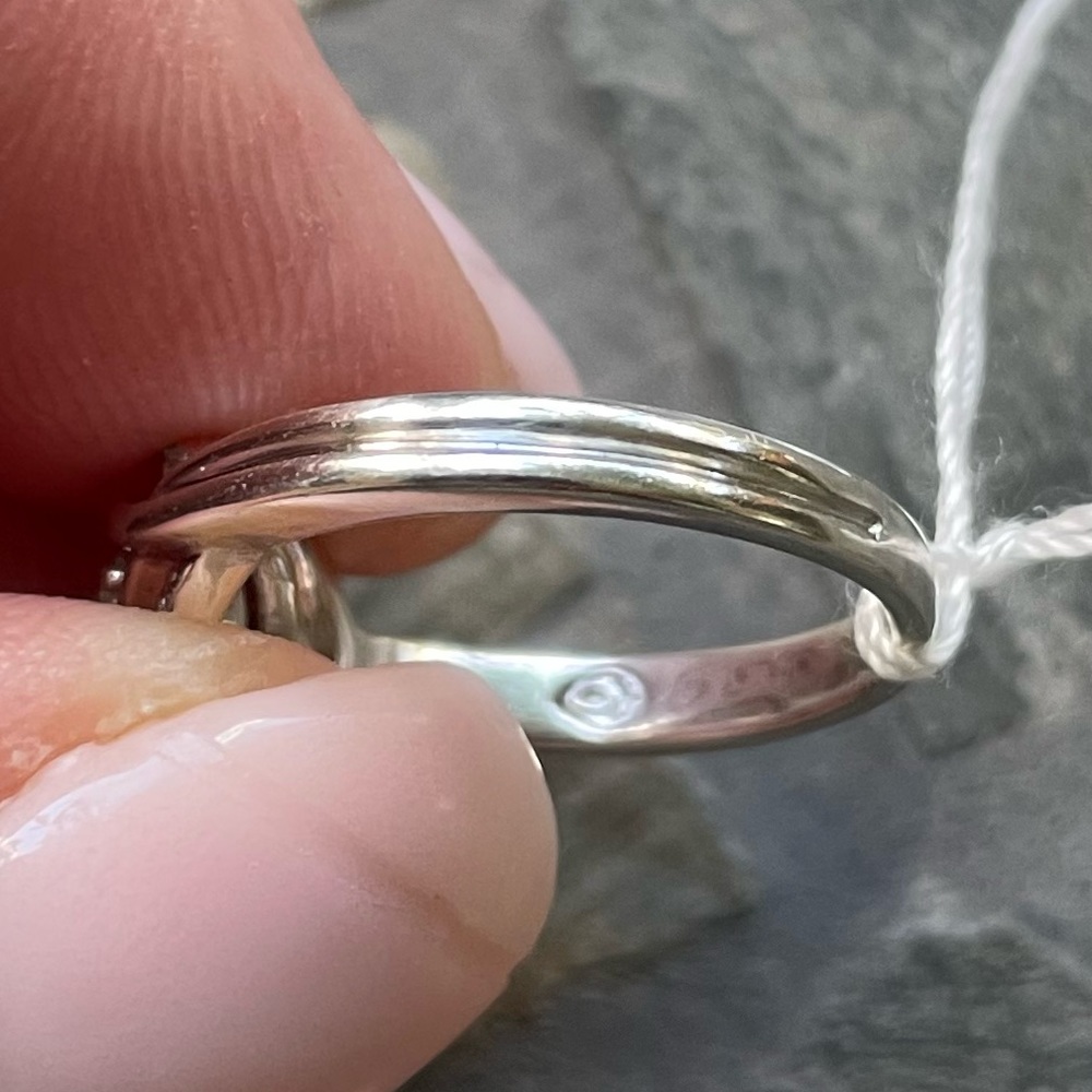 Diamond 0.15ct. Sterling Silver Ring - Picture 12 of 16